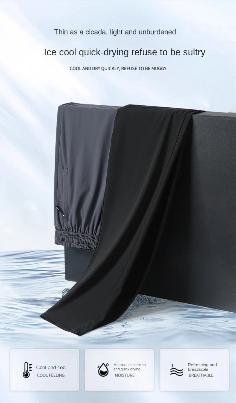 Men's Lightweight Stretch Summer Trousers