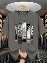 Men’s Premium Cotton Graphic Tee