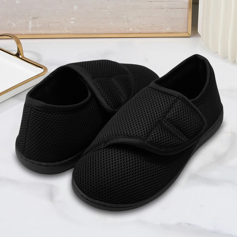 Unisex Plush-Lined Adjustable Walking Shoes