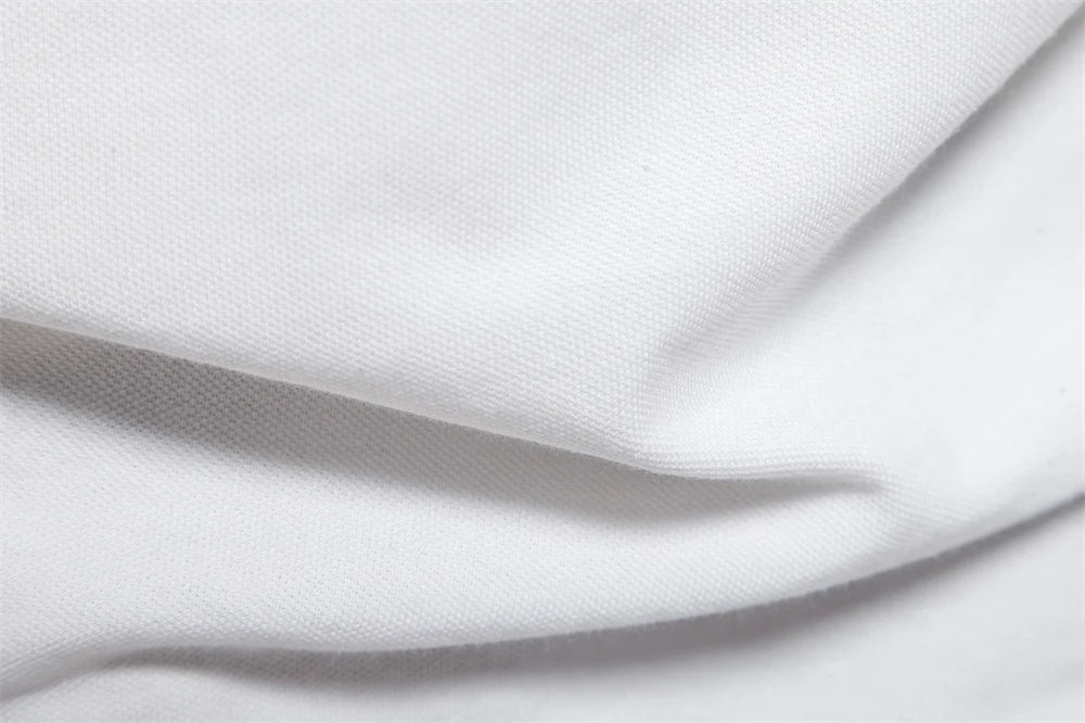 Men's Cotton Polo Shirt – Solid Colors, Relaxed Fit