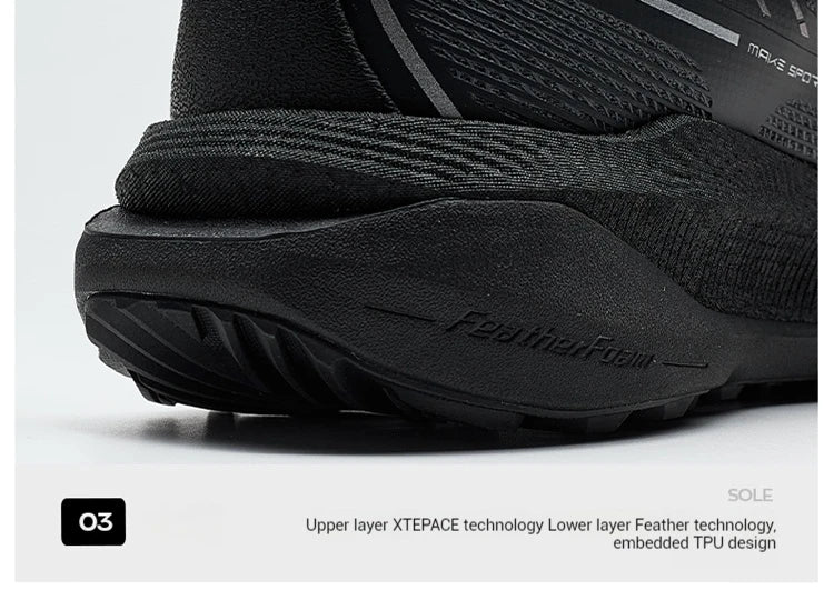 Xtep Kunlun 2.0 Hiking shoes for Men 2025 Spring Anti-slip Wrapping Rebound Cushioning Lightweight Outdoor Sneakers 975119170009