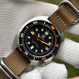 STEELDIVE SD1970C Classic Ceramic Bezel 200M Water Resistant Sapphire Glass AR Coating Mens Automatic Watch NH35 Dive Watches