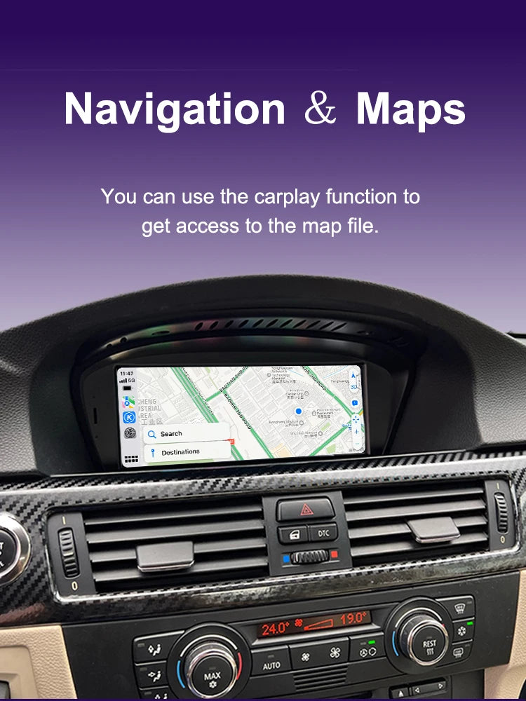 AUTOTOP 8.8" Wireless CarPlay & Android Auto for BMW 3 & 5 Series