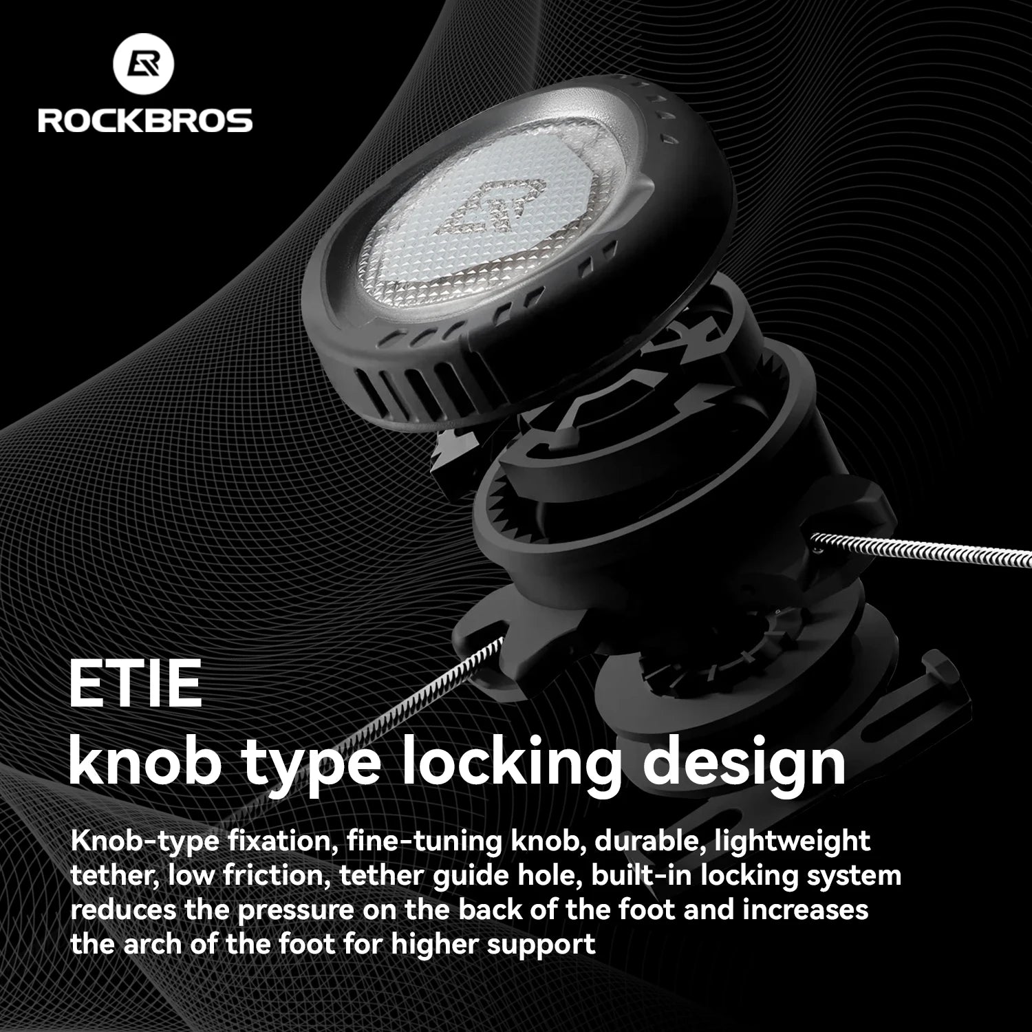 ROCKBROS Professional Cycling Shoes Knob Buckle Fastening Road Bike Self-Locking Shoes Bicycle SPD Cleats Shoes Cycling Footwear