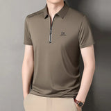 Men's Zipper Polo Shirt | Smart Casual All-Season