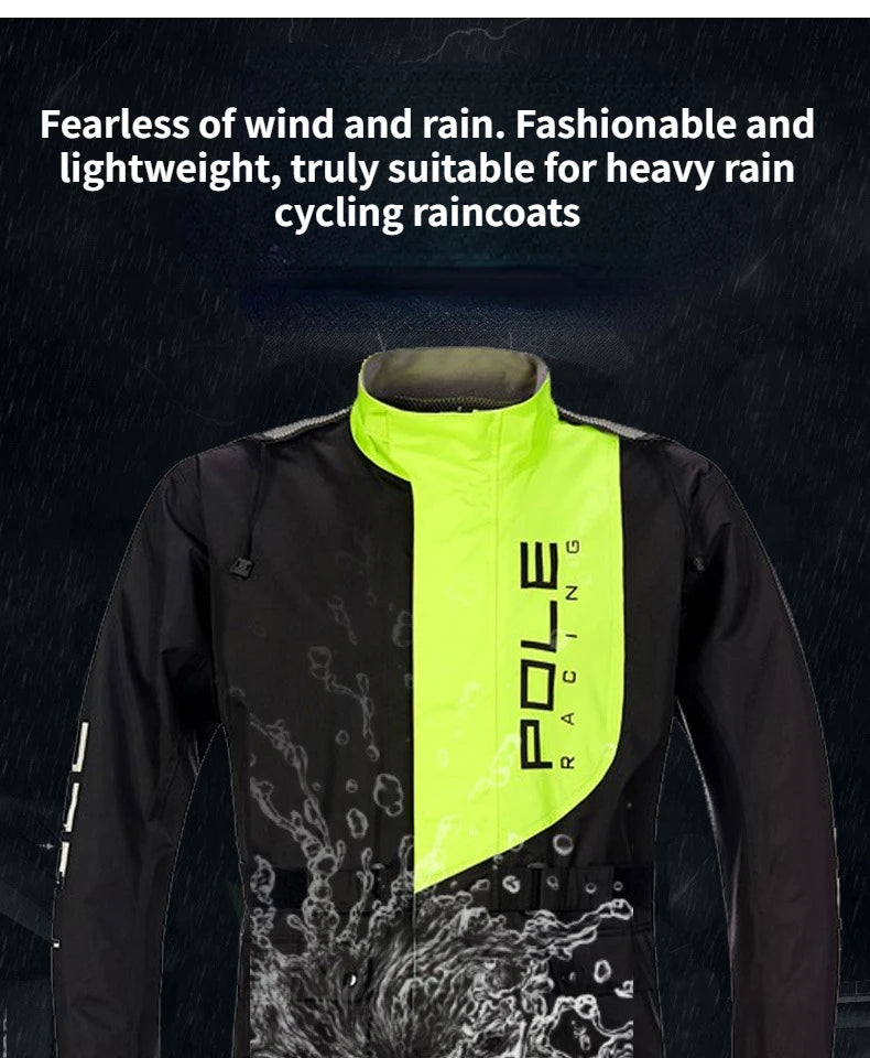 POLE All-Weather Riding Raincoat Set for Men & Women
