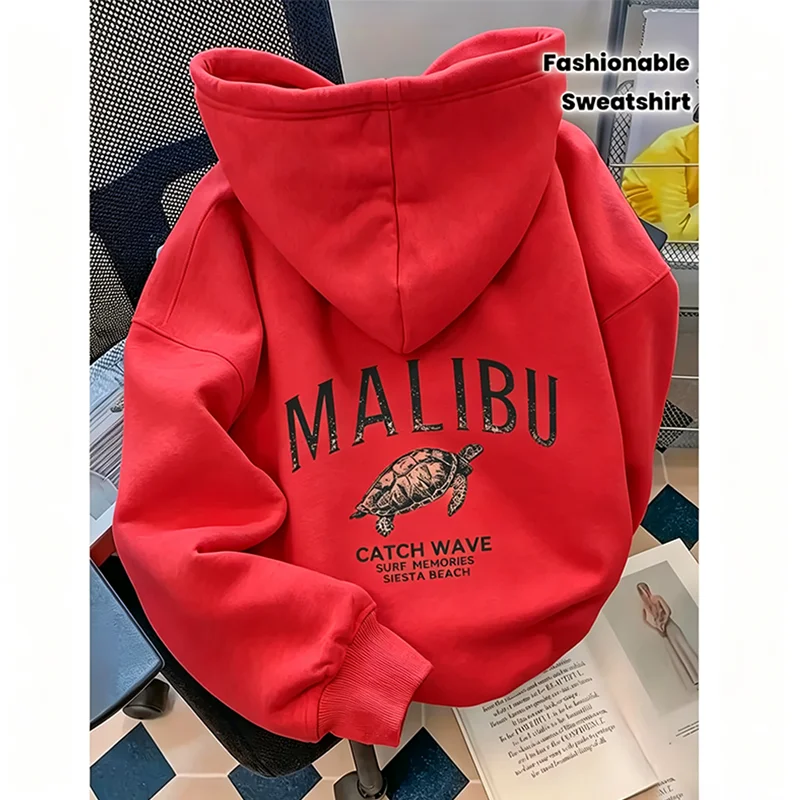 Autumn winter men's and women's kangaroo pocket hooded long sleeved hoodie with multiple prints, trendy and fashionable hip-hop