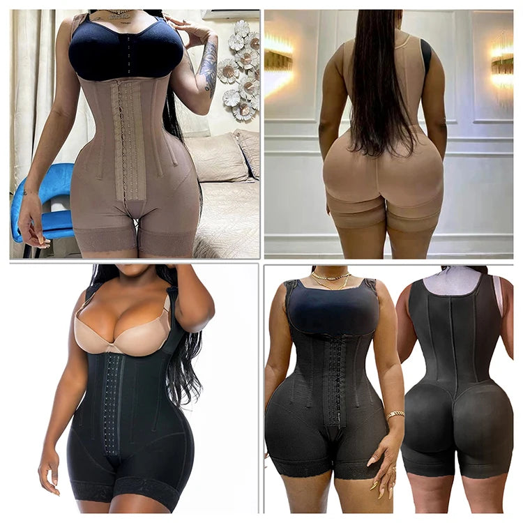 Stage 2 Post-Surgical BBL Faja – USA-Made Tummy Control Body Sculpting Shaper