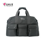 Flower Princess Traveler's Short Distance Travel Bag Crossbody Large Capacity Multi Layer Fashion Luggage Bag for Men and Women