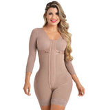 Long Sleeve Fajas: Post-Lipo Compression & Butt Lifter Shapewear