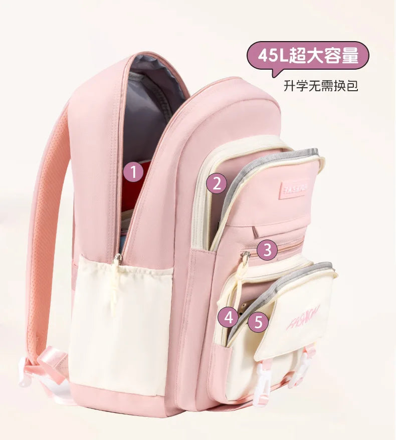 School Bags Girls Backpack Back Pack For Teenager Women Children Female Schoolbag Primary High Bagpack Class Teens Book Bag