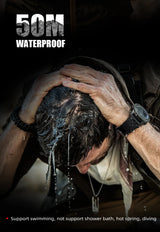 NORTH EDGE APACHE-46 Men Digital Watch Outdoor Sports Running Swimming Outdoor Sport Watches Altimeter Barometer Compass WR50M