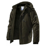 Men's Fleece-Lined Winter Parka | Waterproof Outdoor Jacket