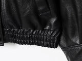 MUJER Faux Leather Windbreaker Jackets for Women Fashion Jacket Woman Warm Winter Women's Coat Outerwears Overcoat Female