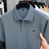 Men's Cotton Embroidered Polo Shirt