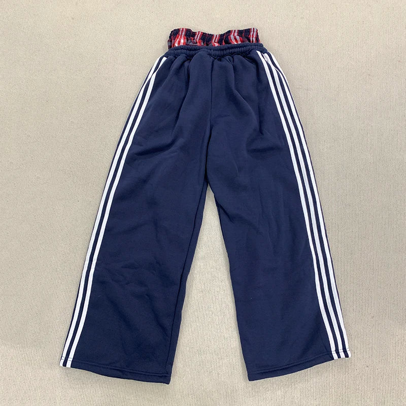 Women's Double-Waist Wide-Leg Pants
