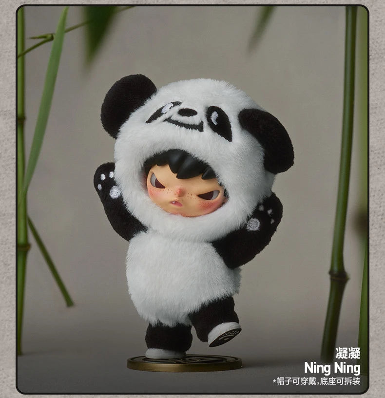 POP MART Original Hirono X CLOT Series Blind Box Trendy Fashion Toy Gift Ornament Collectible Toys Christmas Decoration Toy Gift