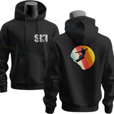 Men's Ski & Snowboard Graphic Hoodie for Fall and Winter