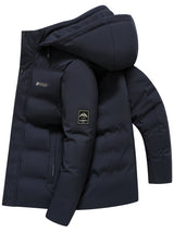 Men's Premium Hooded Puffer Jacket | Outdoor Warmth