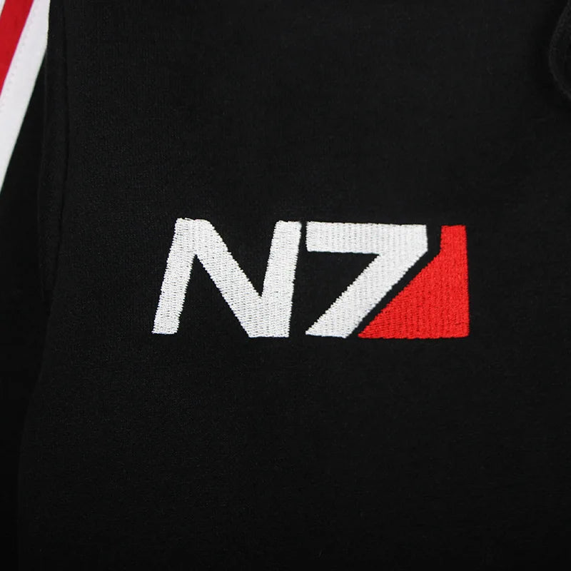 Mass Effect N7 Zip-Up Hoodie