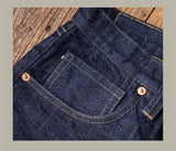 Vintage High-Rise Selvedge Denim Jeans for Men | 14oz