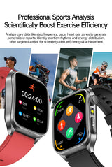 2026Hot AI-GPT Diagosis ECG Health SmartWatch Blood Pressure Lipid Uric Acid 650nm Dual-Probelaser Heart Analysis Smart bracelet