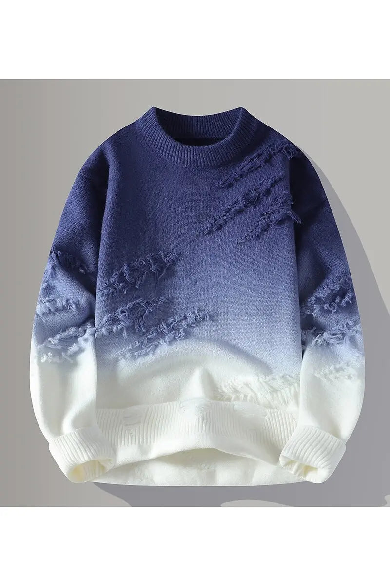 Men’s Classic Thick Knit Crewneck Sweater