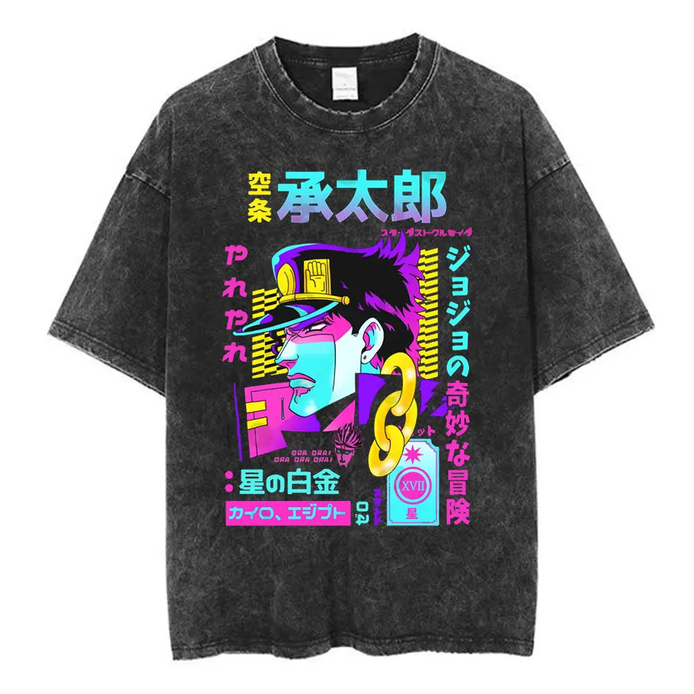 JoJo’s Bizarre Adventure: Steel Ball Run Washed Tee