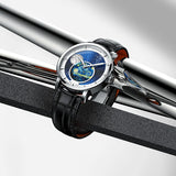 AGELOCER Astronomer Van Gogh Moon Phase Men's Watch