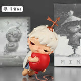 POP MART Hirono The Mime Series Figure Anime Cartoon Action Figurine Blind Box Toys Doll Cute Mysterious Box Birthday Boys Gifts