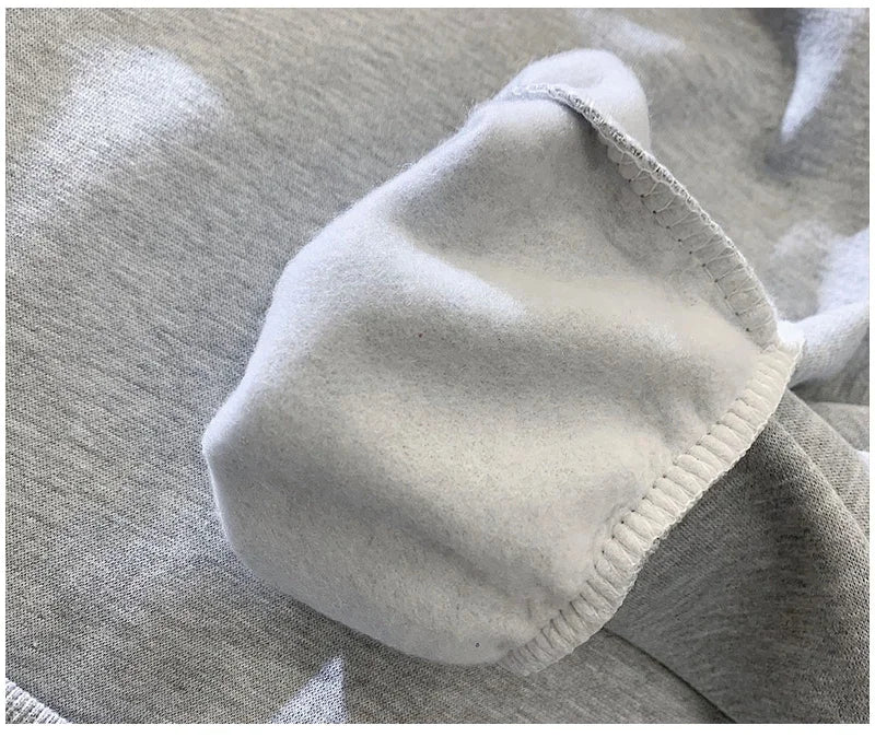 Bubu Dudu Couple Hoodies – Kawaii Cartoon Fleece Pullover