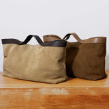 2025 Fall Winter New Suede Leather Tote Bag Unique Vintage Large Capacity Shoulder Crossbody Handheld Bag Durable Women Handbag