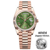 PAGANI DESIGN DD40 Men's Watches 2025 Top Luxury Automatic NH36A Mechanical Wristwatches AR Sapphire Mirror Watch For Men Clock