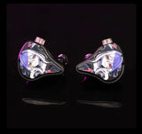 CVJ Vivian In-Ear Earphones 10mm Dynamic Driver HiFi IEM with Mic Cable for Music And Gaming