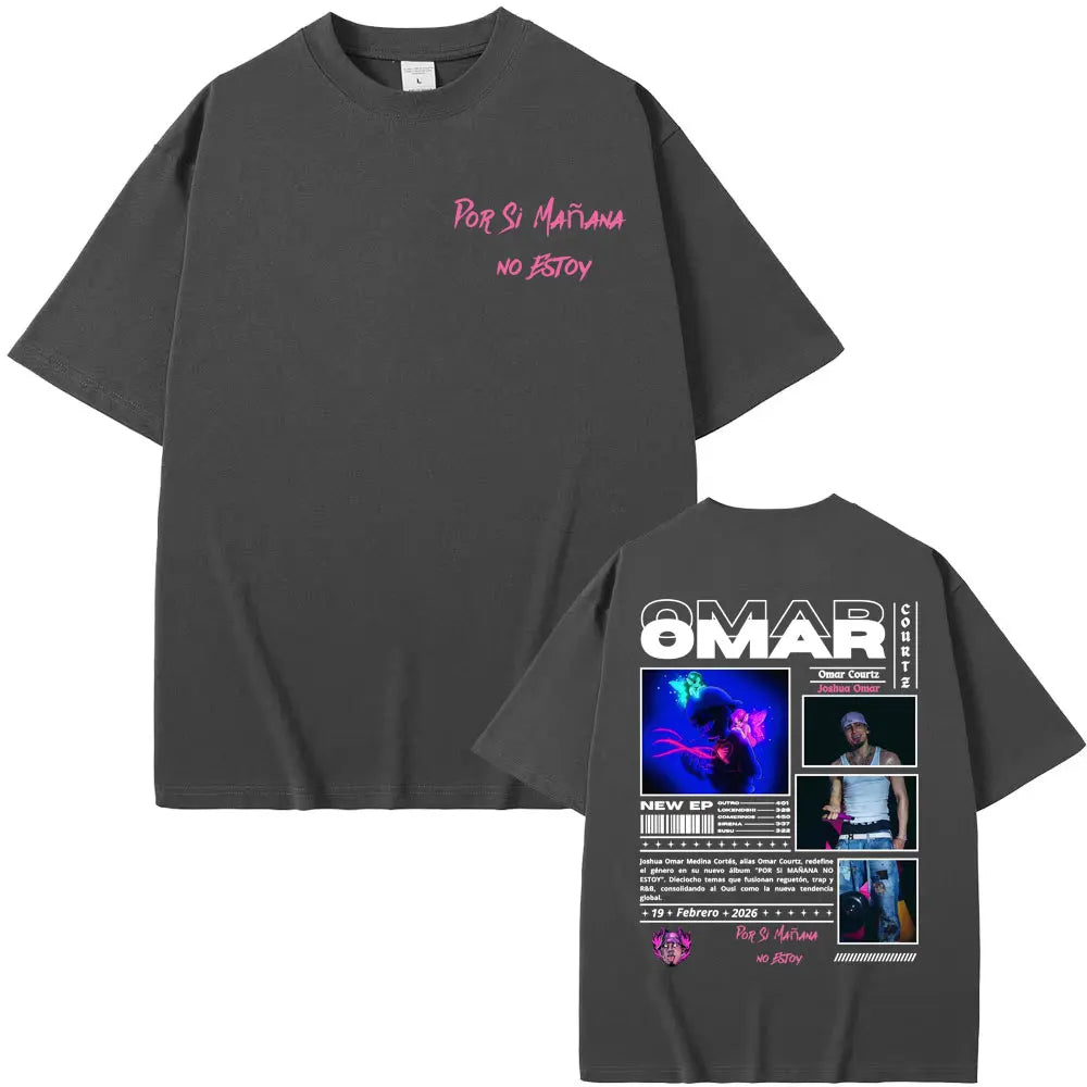 Omar Courtz 2026 Tour Cotton Graphic T-Shirt