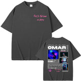 Omar Courtz 2026 Tour Cotton Graphic T-Shirt