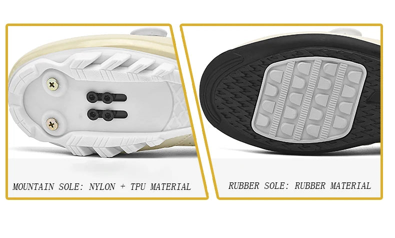 2026 MTB Cycling Sneaker Men A5 Leather Self-Locking Cleat Spd Road Bike Shoes Women Flat Trail Train Mountain Bicycle Shoes