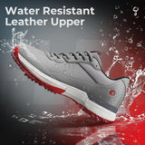 FitVille Wide Golf Shoes Men Professional Outdoor Water Resistant Golf Shoes for Course with Spikes