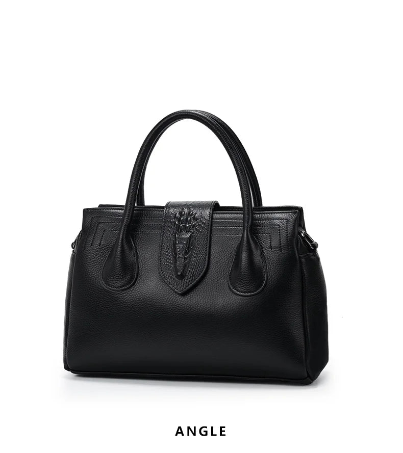 Aidanni Genuine Leather Women's Bag 2026 New Versatile Shoulder & Crossbody Bag, Fashion Ladies Handbag for Elegant Women