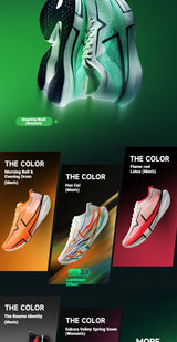 Xtep Shyft PRO For Men Combat Quick-Drying Outdoor Professional Marathon Shoes Thick Sole Cushioning Sneakers 874119110039