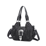 Women Handbag Leopard Top-handle Shoulder Bag PU Dumpling Pack Multi-pockets Shoulder Bags Phone Money Pack