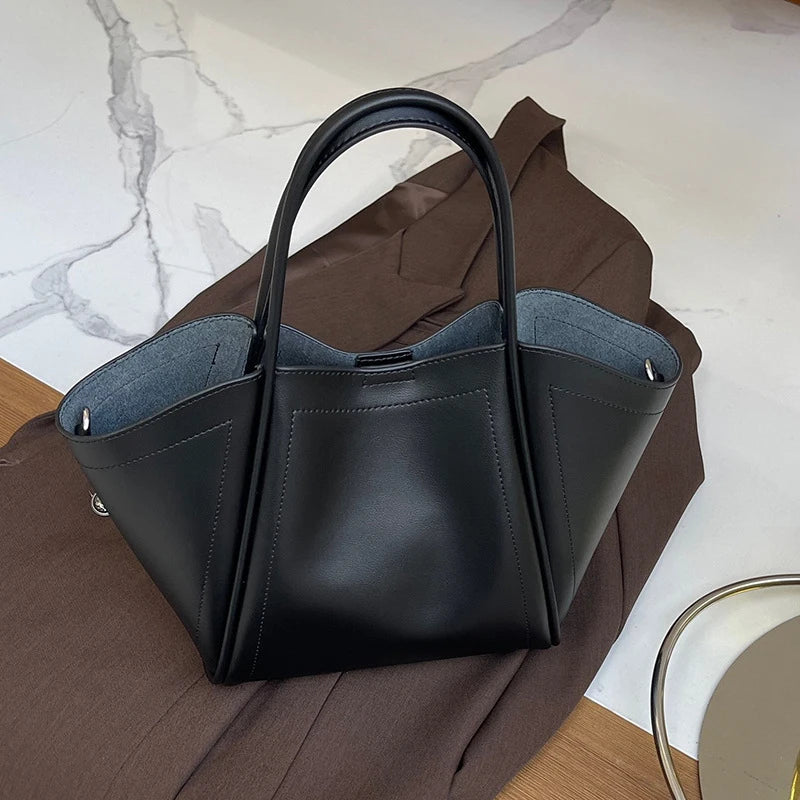 2025 Women's Large Capacity Handbag Wing Design Handheld Tote Daily Use And Commuting Single Shoulder Crossbody Bag for Ladies