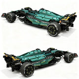 MK6022 1912PCS 1:8 New Technic Martin Aramco AMR25 Building Blocks MOC Sports Car DIY Assembly Model Set Toy Gifts for Boy Decor