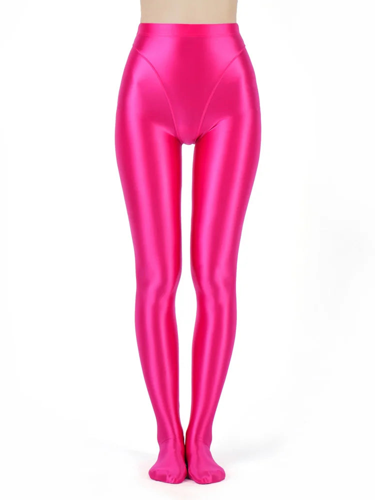 Women's Glossy Stretch Leggings