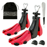 1/2Pcs Universal Shoe Stretcher Adjustable Boot Stretcher PC Sneaker Shoe Widener with Steel Shaft for Men and Women