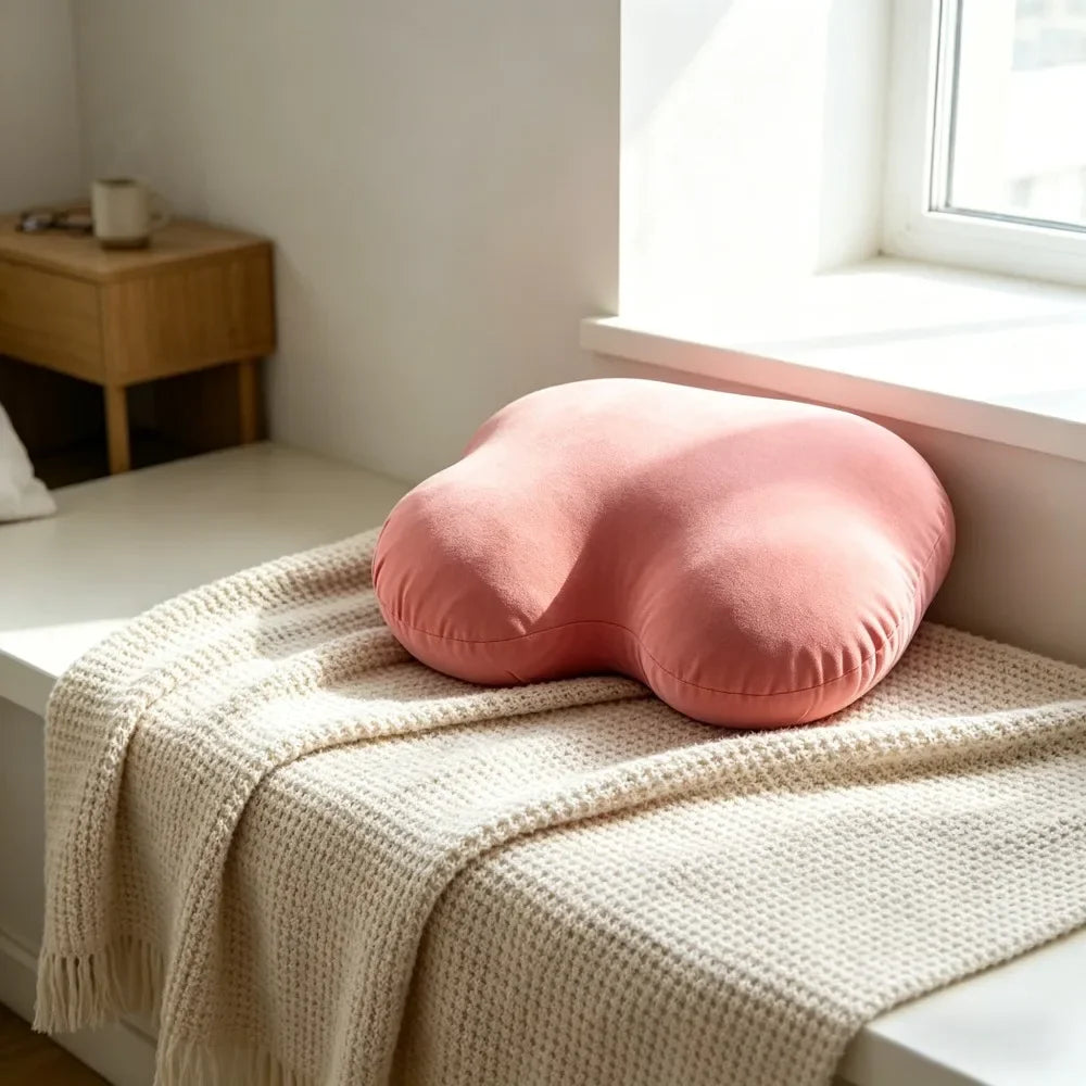 Slow Rebound Memory Foam Breast Pillow Realistic Female Chest Cushion for Sleeping Anxiety Relief Anime Lover Gift for Men Soft