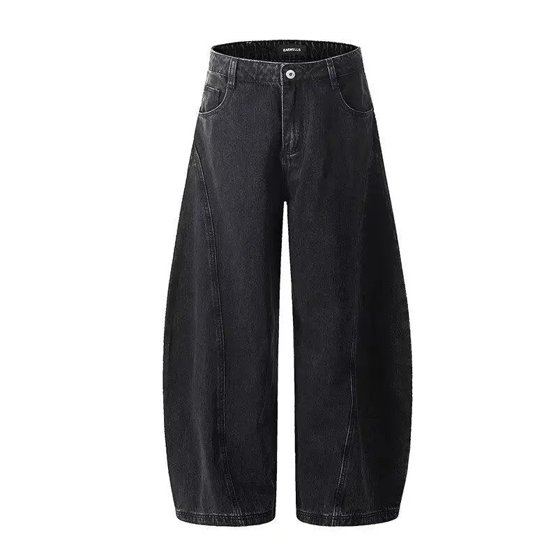 Men’s Wide Leg Jeans – Loose Fit Denim