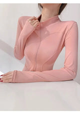 Quick-Dry Performance Yoga Jacket