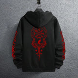Men’s Classic Black Pullover Hoodie