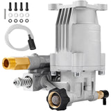 SucceBuy Pressure Washer Pump 3/4" Shaft Horizontal 3400 PSI 2.5 GPM Replacement Washer Pumps Kit Compatible with Honda RYOBI